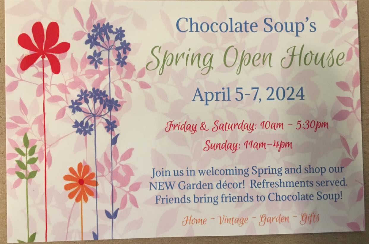 Spring Open House Flyer